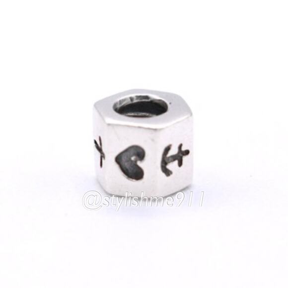 Authentic PANDORA Faith Hope and Love Charm - 790119 - Picture 9 of 12